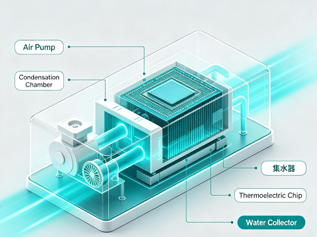 Application of Semiconductor Refrigeration Technology — Semiconductor Refrigeration-based Atmospheric Water Generator