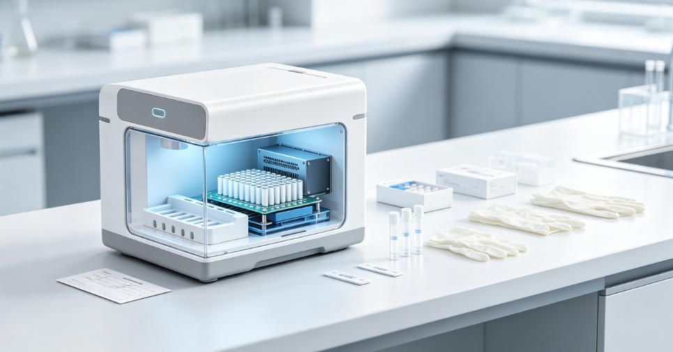 Application of Semiconductor Refrigeration Technology -- Infectious Disease POC Analyzer
